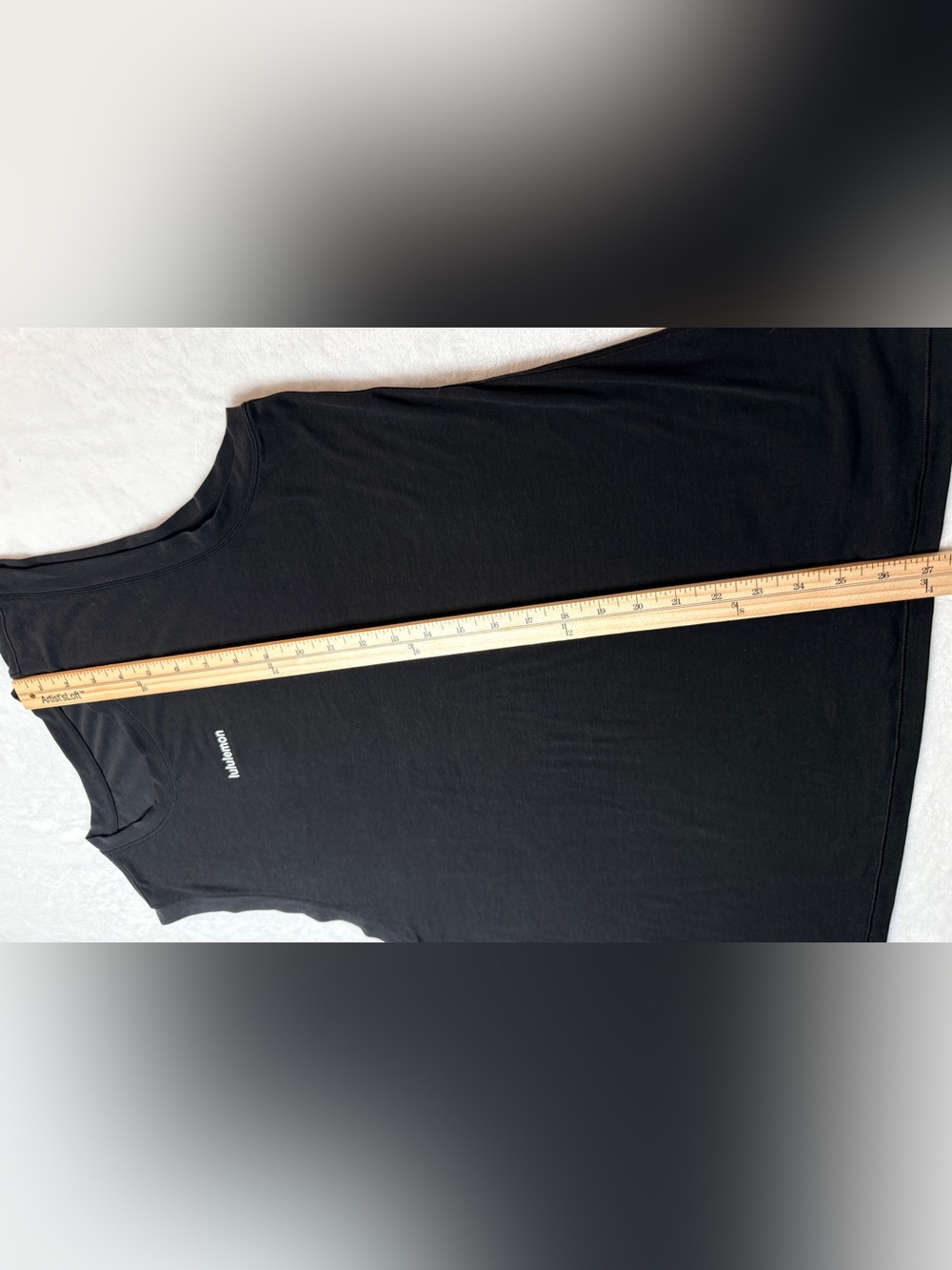 Lululemon Jersey Training Muscle Tank Top Long Wordmark
Black W1FDFS Sz 12 / 14 - Picture 7 of 12